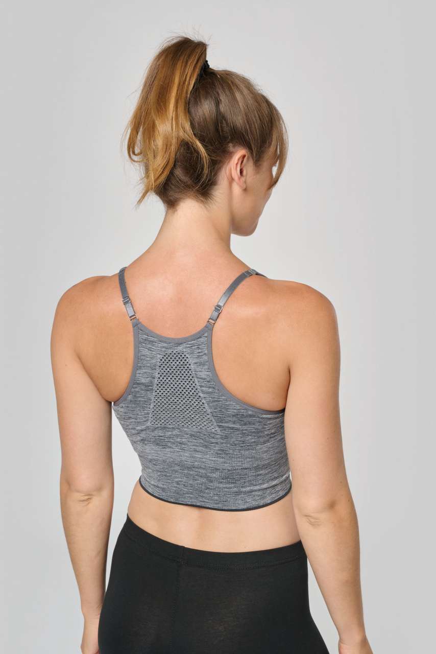 PA031 - LADIES' SEAMLESS ADJUSTABLE SPORTS BRA