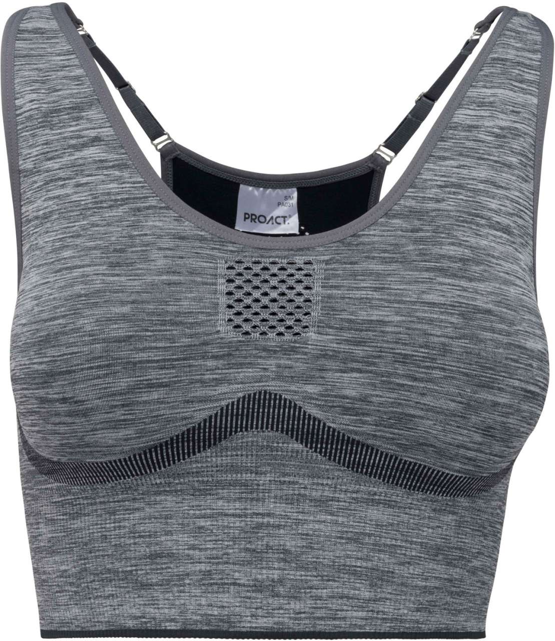 PA031 - LADIES' SEAMLESS ADJUSTABLE SPORTS BRA