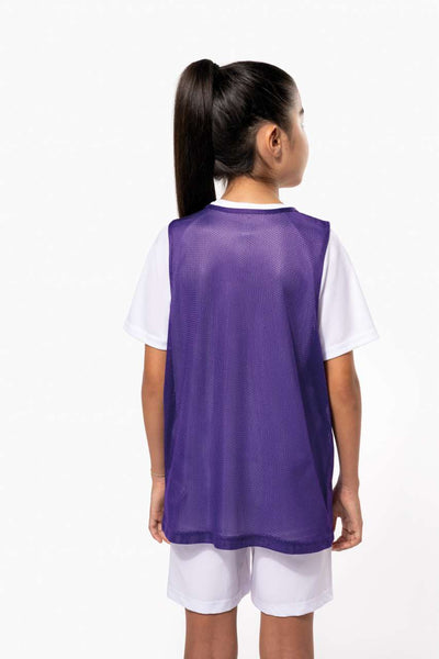 PA047 - KID'S LIGHTWEIGHT MESH MULTISPORT BIB