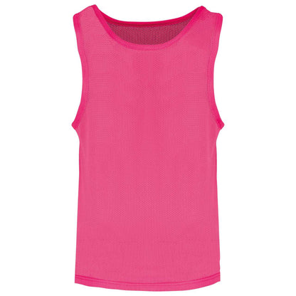 PA047 - KID'S LIGHTWEIGHT MESH MULTISPORT BIB