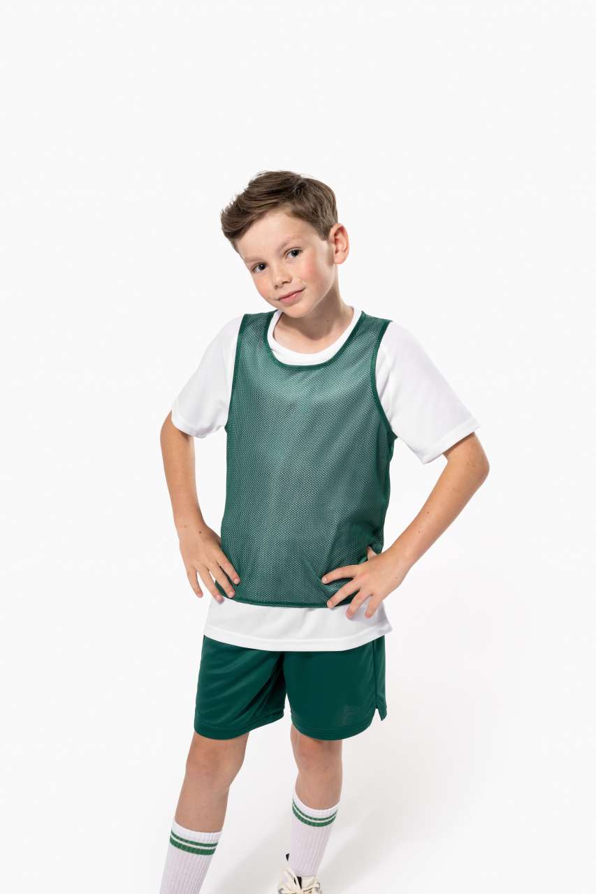 PA048 - KID'S REVERSIBLE MULTISPORT BIB