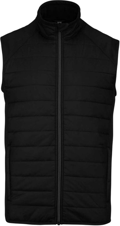 PA235 - DUAL-FABRIC SLEEVELESS SPORTS JACKET