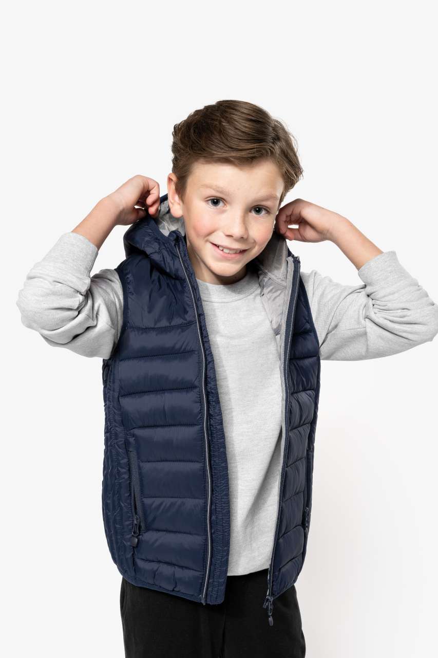 PA238 - KID'S HOODED BODYWARMER
