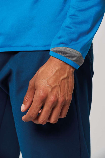 PA328 - ADULTS' ZIP NECK TRAINING TOP