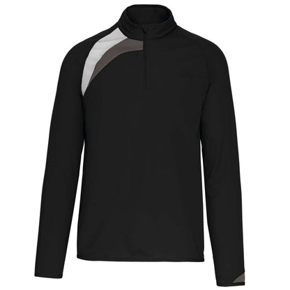 PA328 - ADULTS' ZIP NECK TRAINING TOP