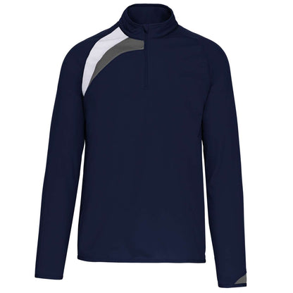 PA328 - ADULTS' ZIP NECK TRAINING TOP