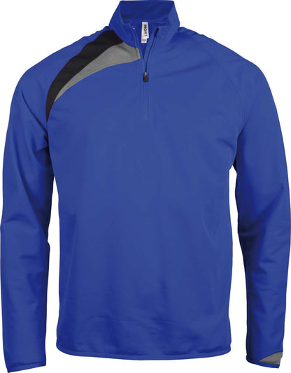 PA329 - KIDS' ZIP NECK TRAINING TOP