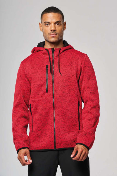 PA365 - MEN'S HEATHER HOODED JACKET