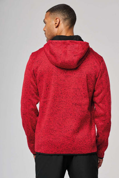 PA365 - MEN'S HEATHER HOODED JACKET