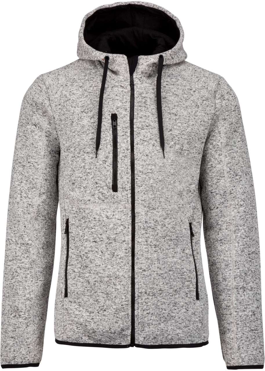 PA365 - MEN'S HEATHER HOODED JACKET