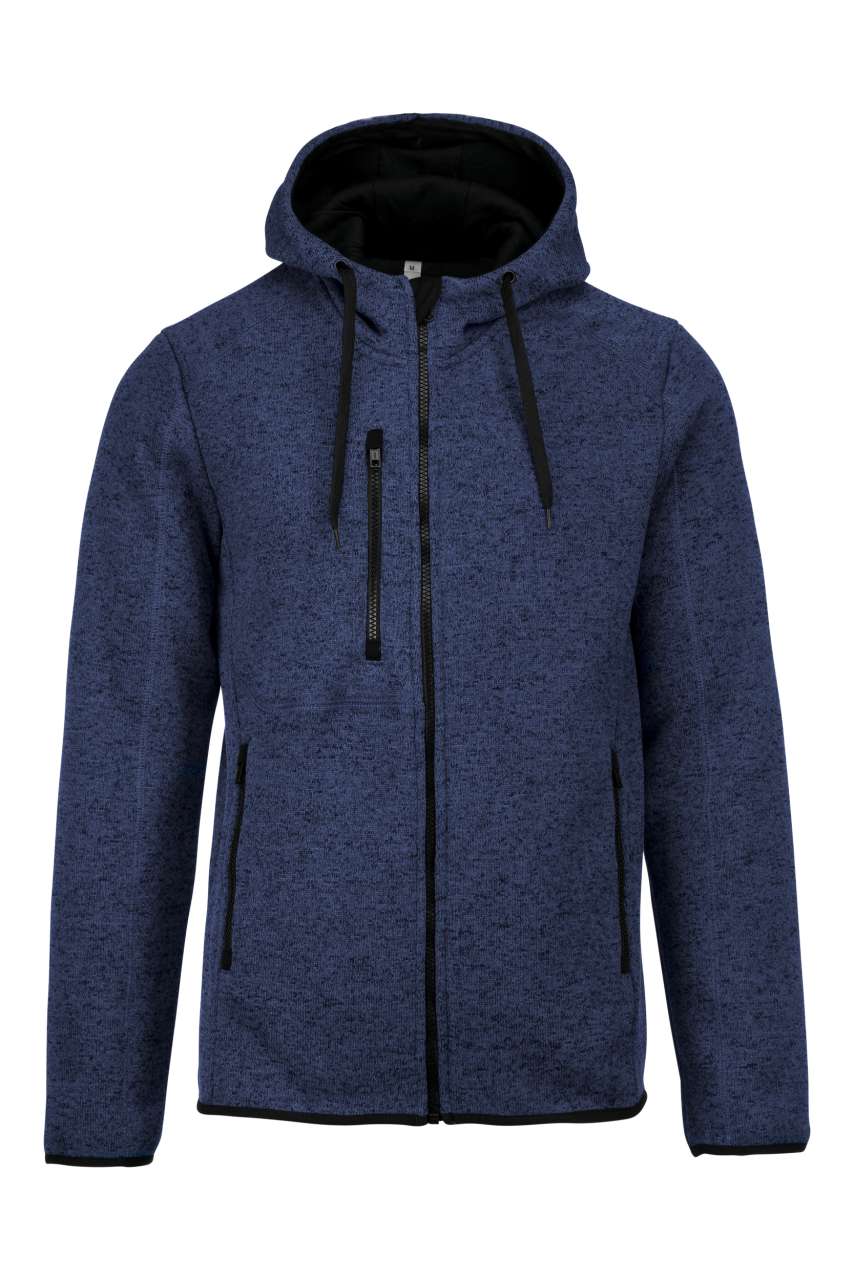 PA365 - MEN'S HEATHER HOODED JACKET