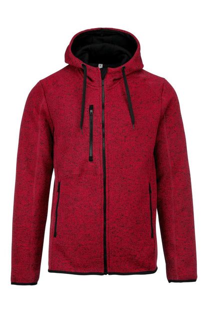 PA365 - MEN'S HEATHER HOODED JACKET