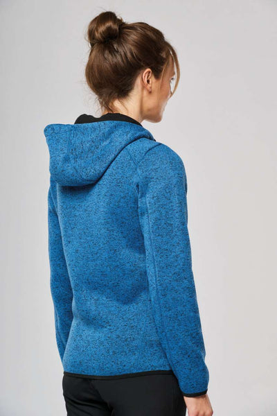 PA366 - LADIES’ HEATHER HOODED JACKET