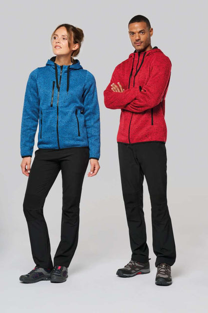 PA366 - LADIES’ HEATHER HOODED JACKET