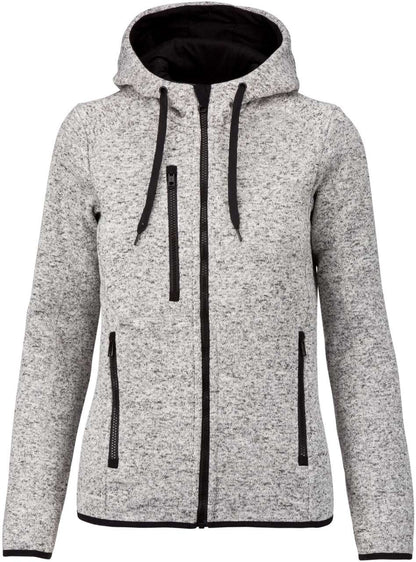 PA366 - LADIES’ HEATHER HOODED JACKET