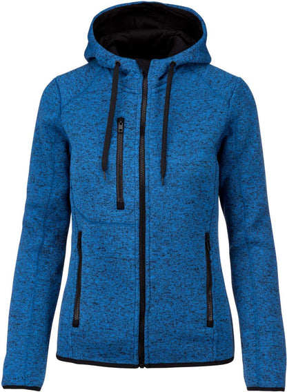 PA366 - LADIES’ HEATHER HOODED JACKET