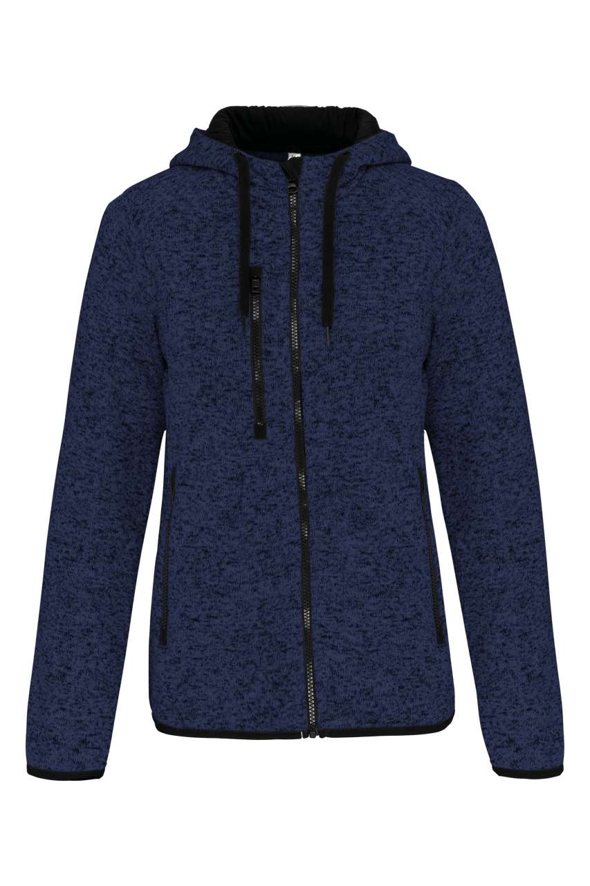 PA366 - LADIES’ HEATHER HOODED JACKET