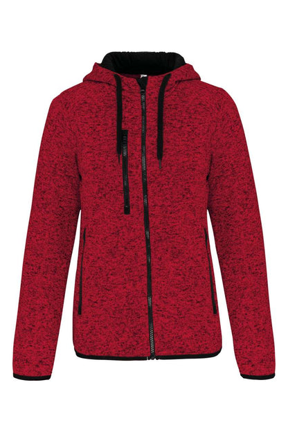 PA366 - LADIES’ HEATHER HOODED JACKET