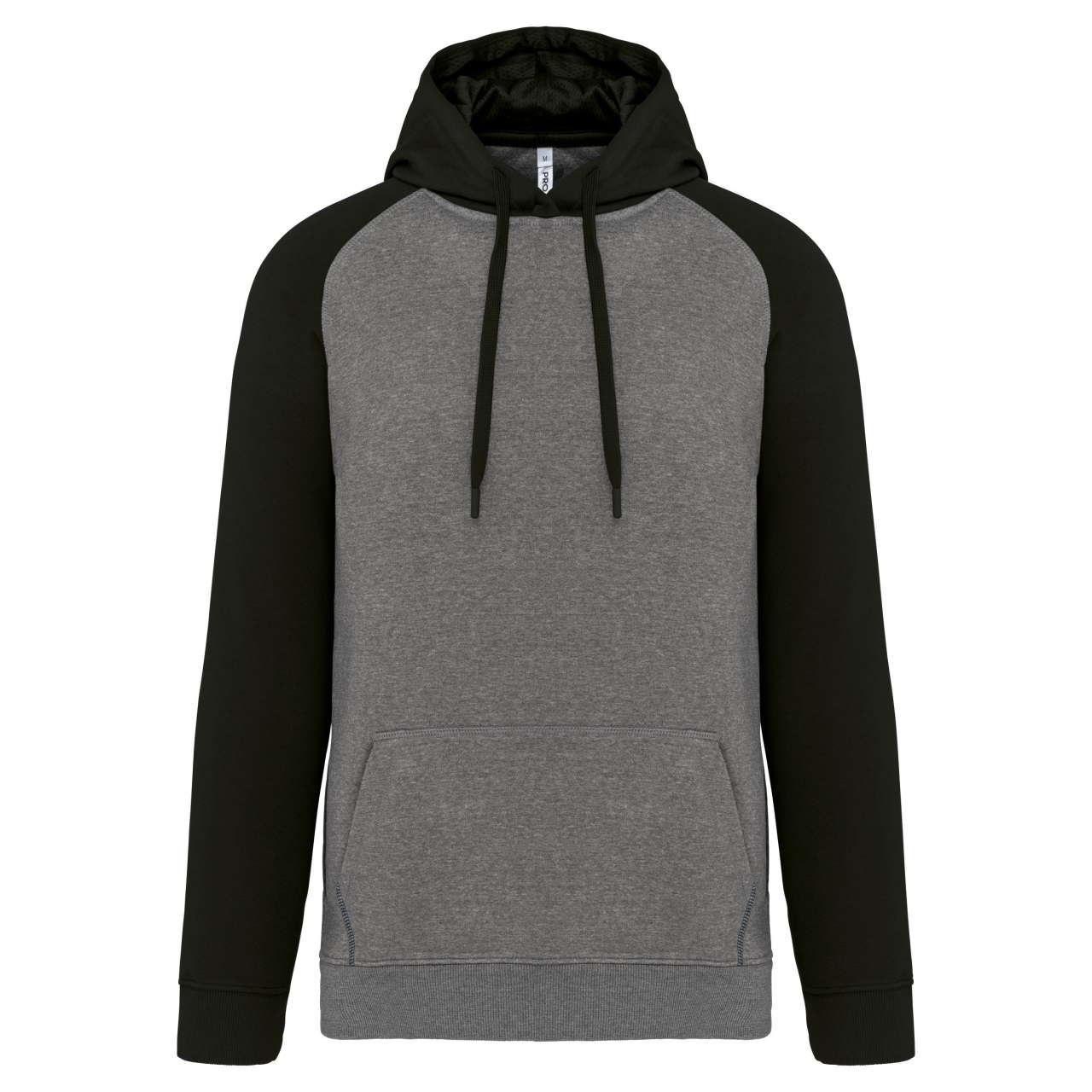PA369 - ADULT TWO-TONE HOODED SWEATSHIRT