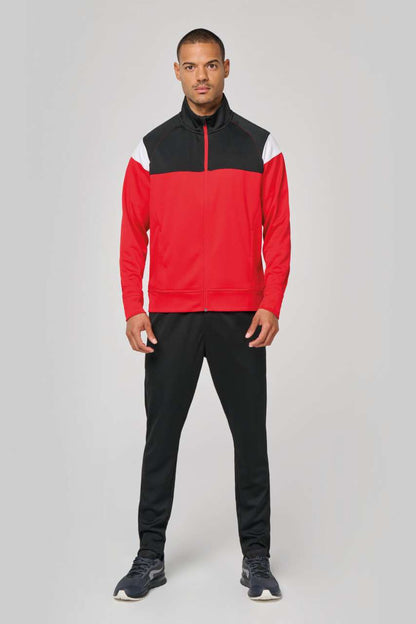PA390 - ADULT ZIPPED TRACKSUIT JACKET
