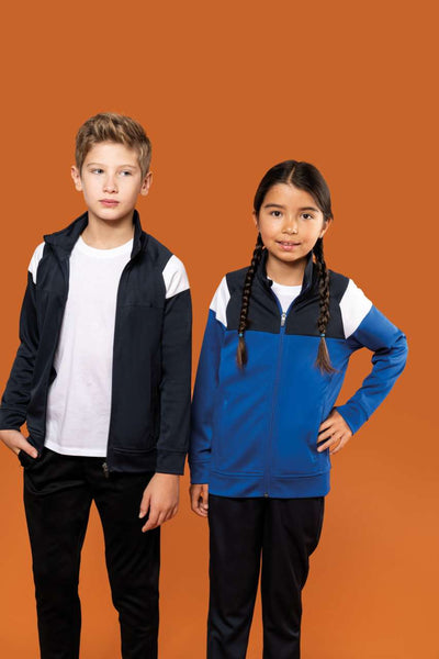 PA391 - KIDS ZIPPED TRACKSUIT JACKET