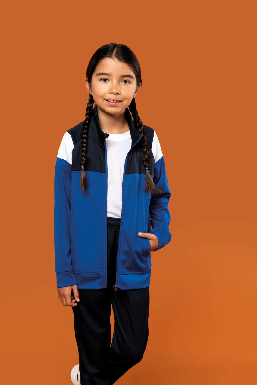 PA391 - KIDS ZIPPED TRACKSUIT JACKET
