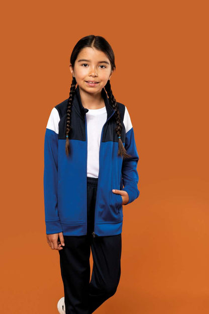 PA391 - KIDS ZIPPED TRACKSUIT JACKET