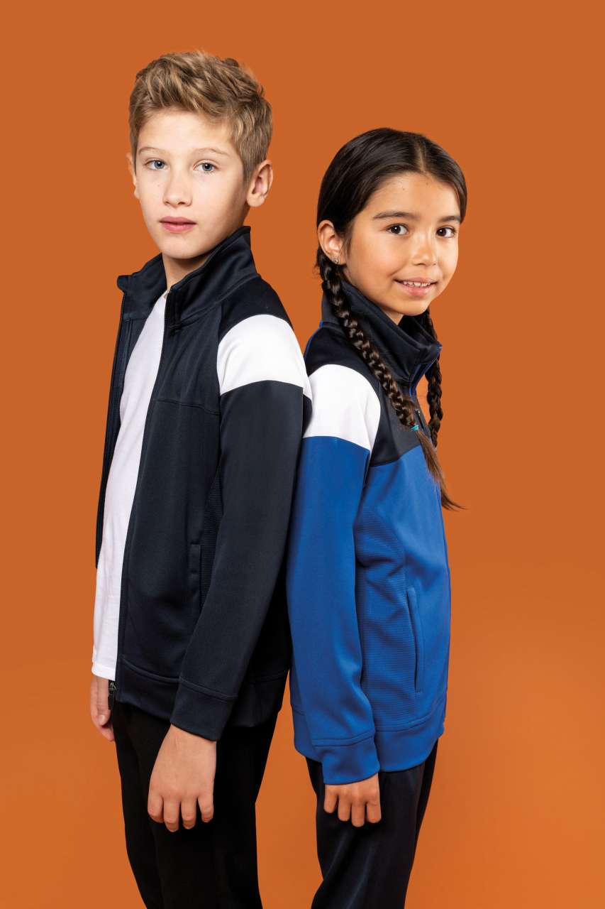 PA391 - KIDS ZIPPED TRACKSUIT JACKET