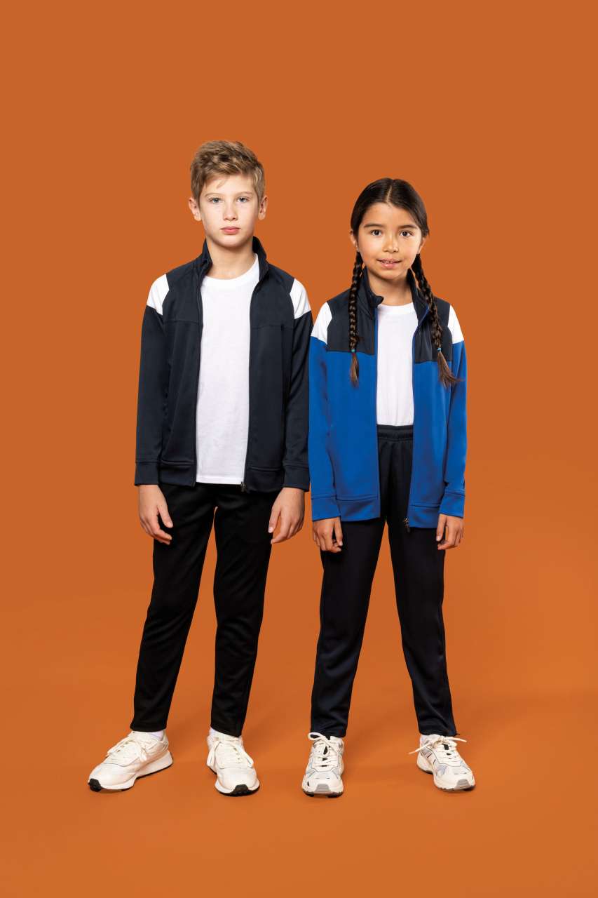 PA391 - KIDS ZIPPED TRACKSUIT JACKET