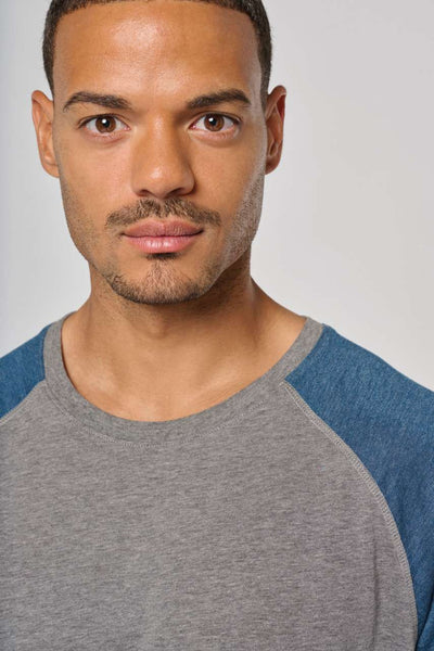 PA4010 - ADULT TRIBLEND TWO-TONE SPORTS SHORT-SLEEVED T-SHIRT