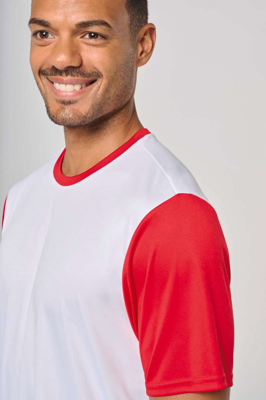 PA4023 - ADULTS' BICOLOUR SHORT-SLEEVED T-SHIRT – Mărimi M, L, XL