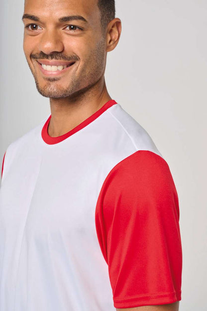 PA4023 - ADULTS' BICOLOUR SHORT-SLEEVED T-SHIRT – Mărimi M, L, XL