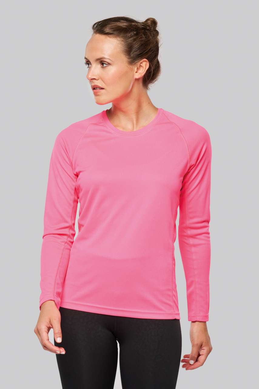 PA444 - LADIES' LONG-SLEEVED SPORTS T-SHIRT