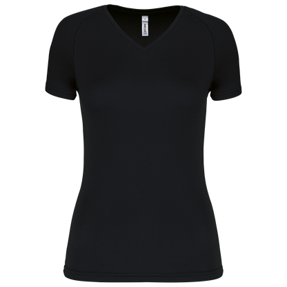 PA477 - LADIES’ V-NECK SHORT SLEEVE SPORTS T-SHIRT