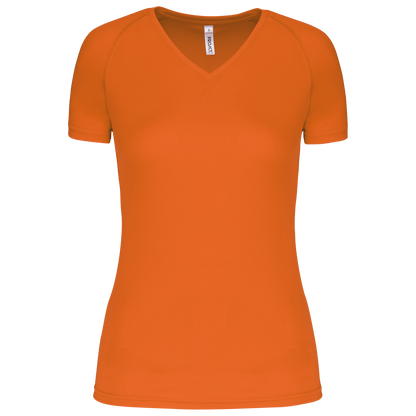 PA477 - LADIES’ V-NECK SHORT SLEEVE SPORTS T-SHIRT