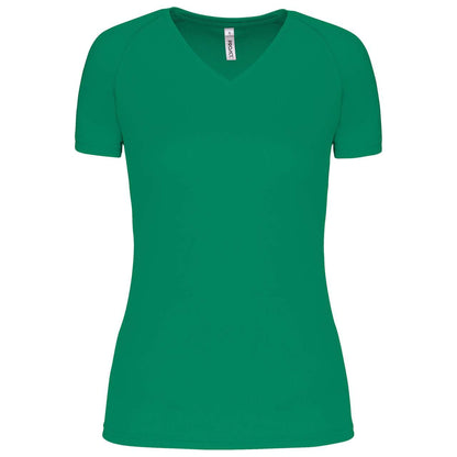 PA477 - LADIES’ V-NECK SHORT SLEEVE SPORTS T-SHIRT