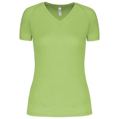 PA477 - LADIES’ V-NECK SHORT SLEEVE SPORTS T-SHIRT