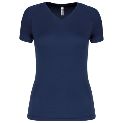 PA477 - LADIES’ V-NECK SHORT SLEEVE SPORTS T-SHIRT