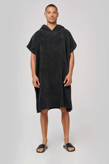 PA581 - UNISEX HOODED TOWELLING PONCHO