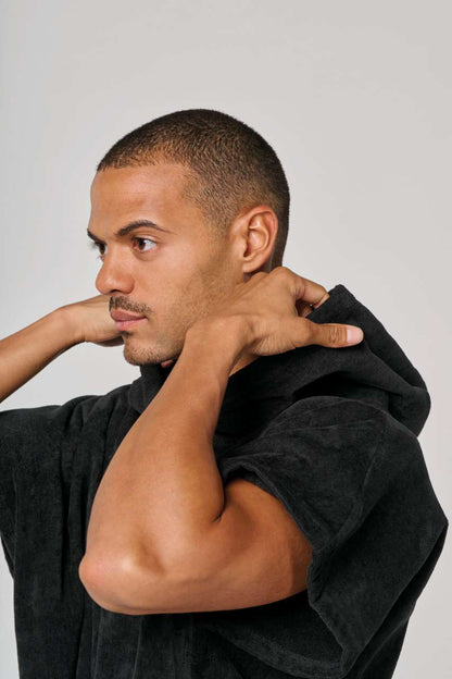 PA581 - UNISEX HOODED TOWELLING PONCHO