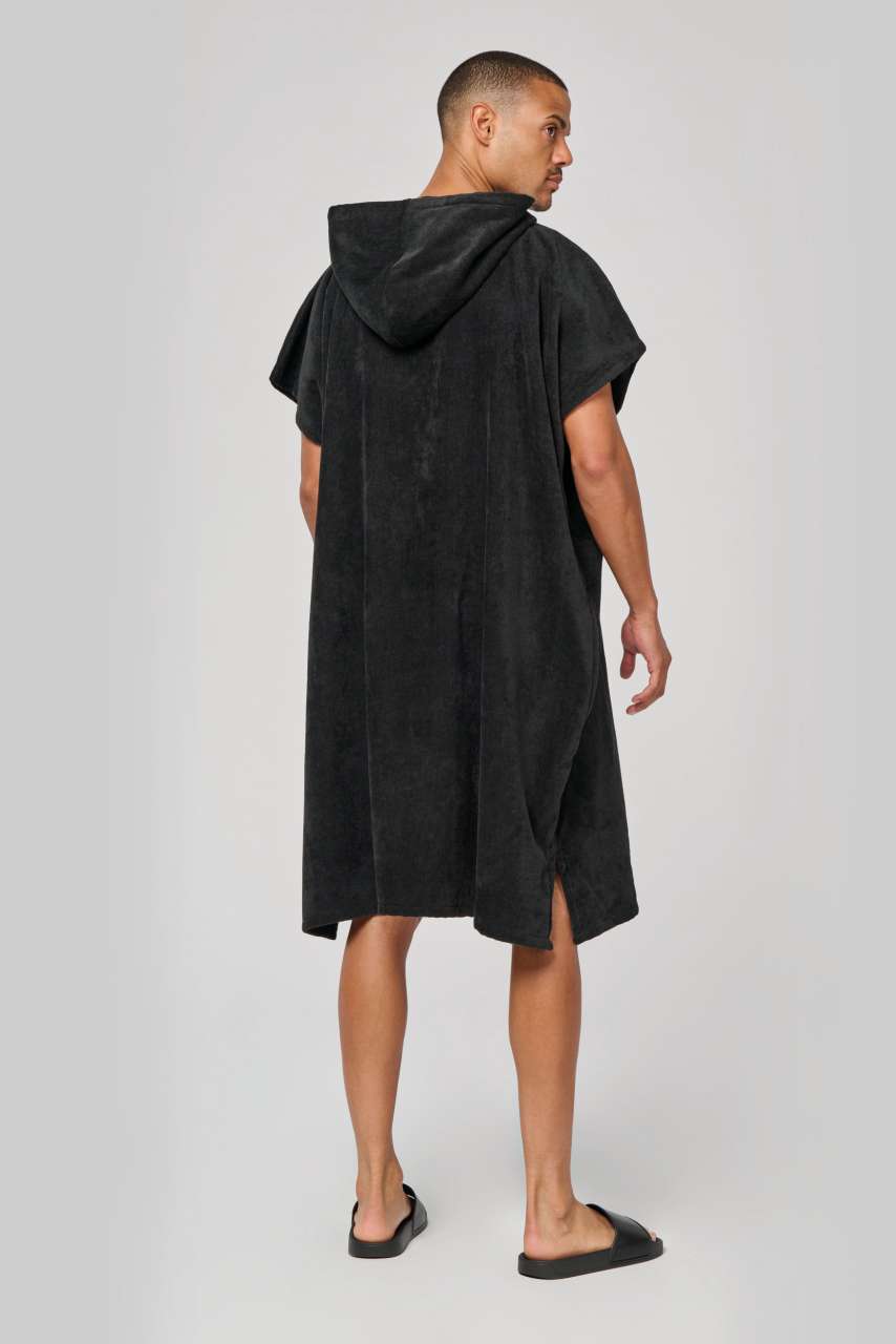 PA581 - UNISEX HOODED TOWELLING PONCHO
