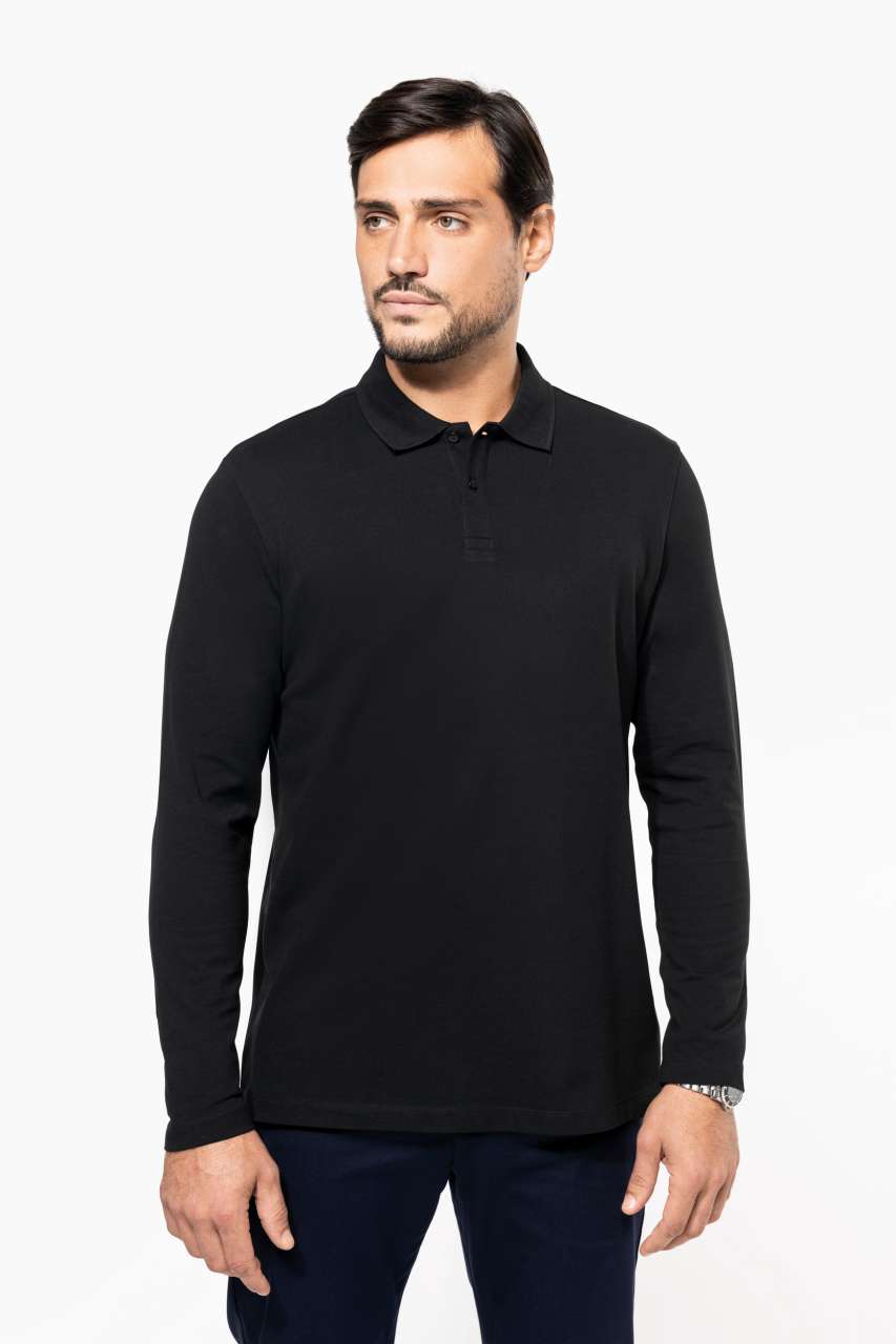 PK202 - MEN'S LONG-SLEEVED SUPIMA® POLO SHIRT