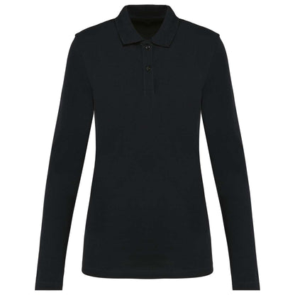 PK203 - LADIES' LONG-SLEEVED SUPIMA® POLO SHIRT
