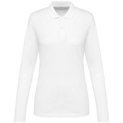 PK203 - LADIES' LONG-SLEEVED SUPIMA® POLO SHIRT