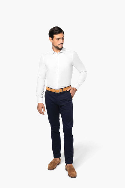 PK502 - MEN'S PINPOINT OXFORD LONG-SLEEVED SHIRT