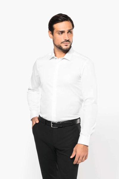 PK506 - MEN'S LONG-SLEEVED TWILL SHIRT