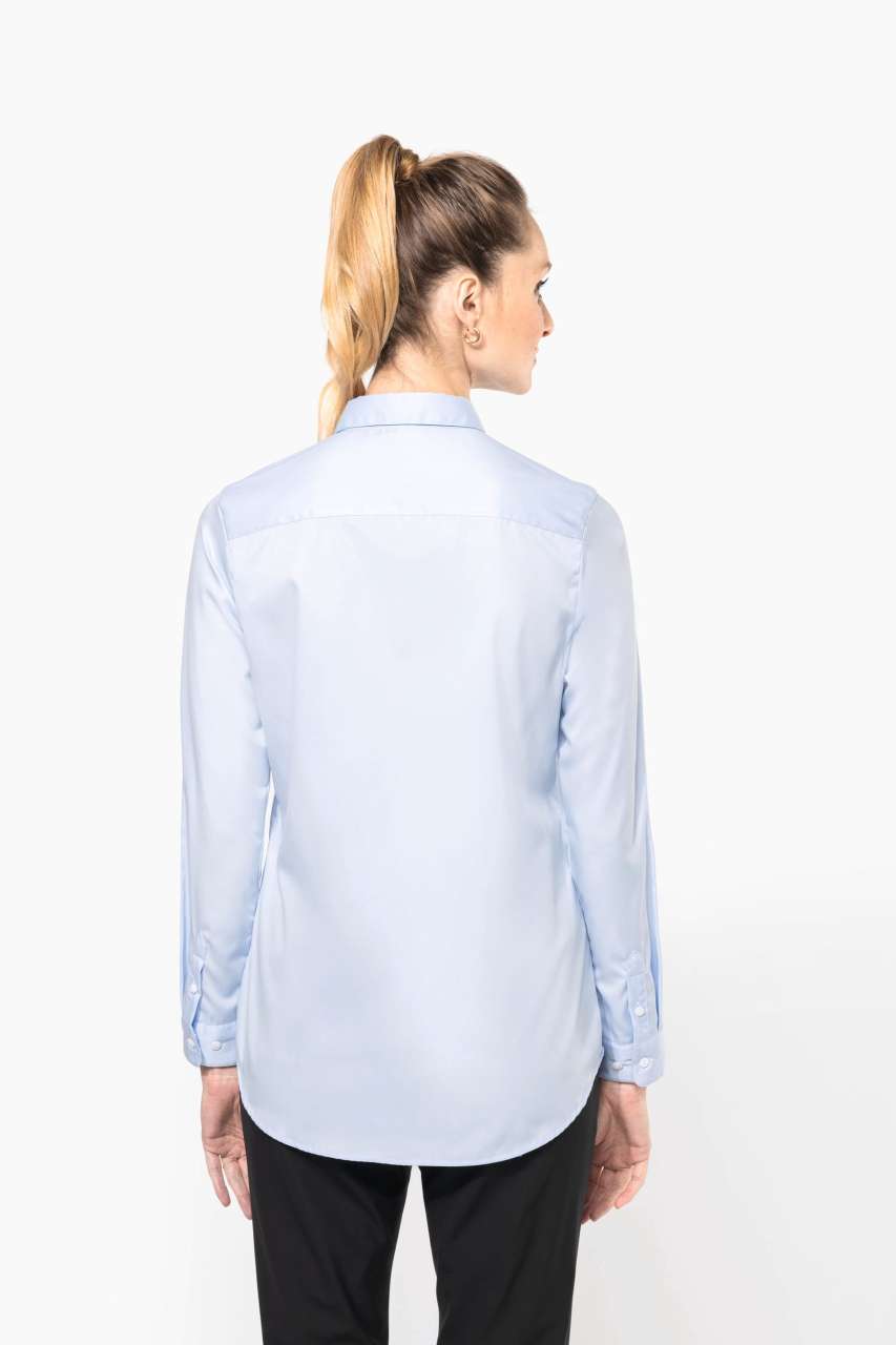 PK507 - LADIES' LONG-SLEEVED TWILL SHIRT