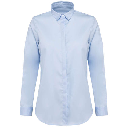 PK507 - LADIES' LONG-SLEEVED TWILL SHIRT