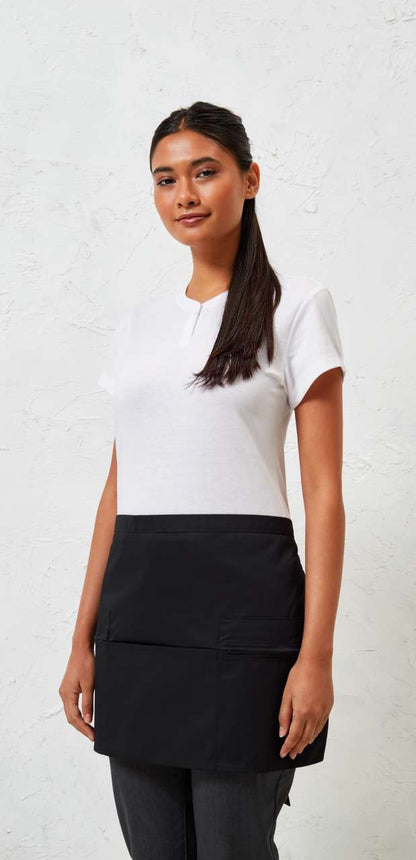 PR105 - ZIP POCKET WAIST APRON