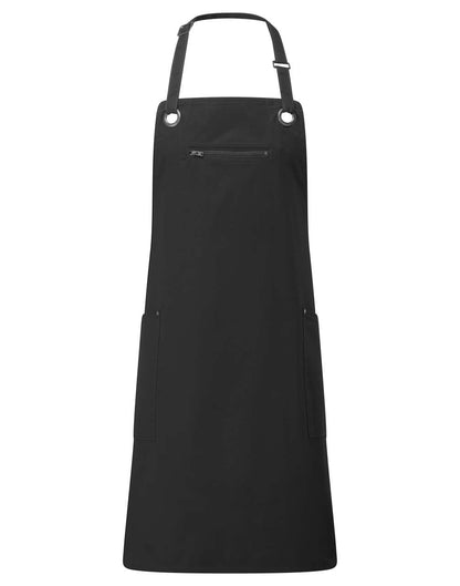 PR121 - ‘BARLEY’ CONTRAST STITCH SUSTAINABLE BIB APRON